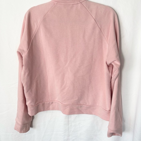 Puma Pink Quarter-Zip Sweatshirt LARGE - Picture 6 of 8